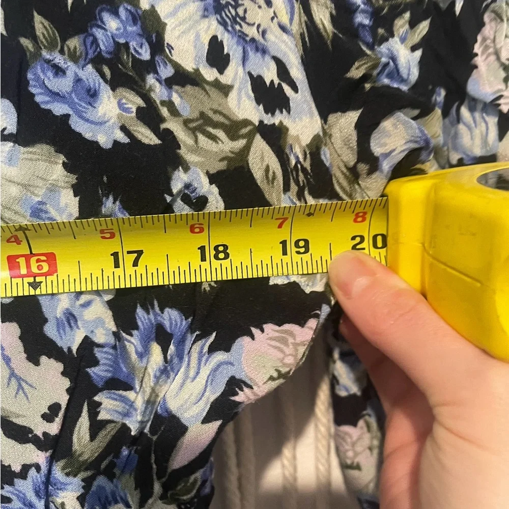Vintage 40’s Karin Stevens Floral Button-Up Pencil Dress Old Hollywood Sz 14 (L)